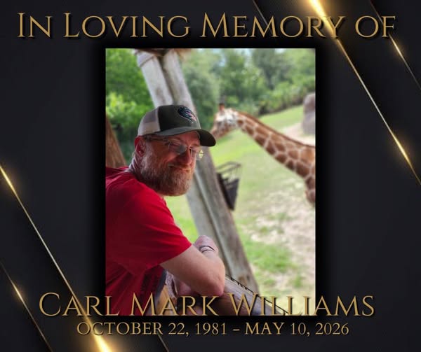 Carl Mark Williams Demopolis Alabama Obituary Death: Beloved Husband, Father Remembered Demopolis, Alabama